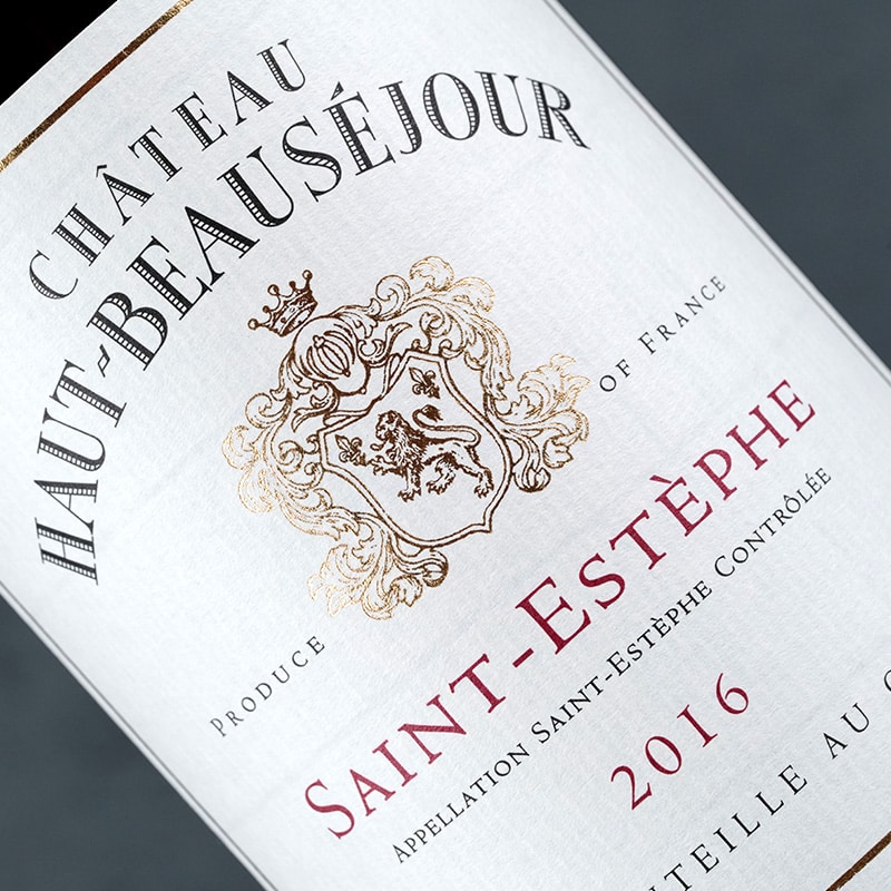 SaintEstèphe Claret Château Haut Beausejour Stainton Wines
